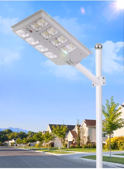 Lampione stradale per sistema solare tutto in uno impermeabile da esterno 100W 200W 300W