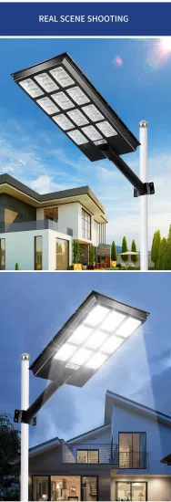 Zhongshan Lighting IP65 Impermeabile 20W 30W 60W 90W 150W 400W Lampioni stradali solari a LED integrati tutto in uno per esterni per lampioni stradali di piccole città